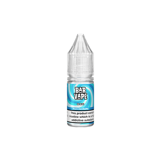 10mg Bar Vape 10ml Nic Salts (50VG/50PG) - Flavour: Strawberry Kiwi