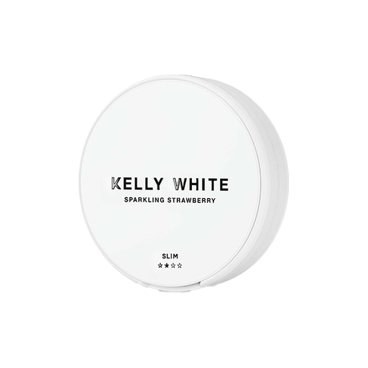 Short Dated :: 10mg Kelly White Medium Slim Nicotine Pouches - 20 Pouches - Flavour: Sweet Melon Mint