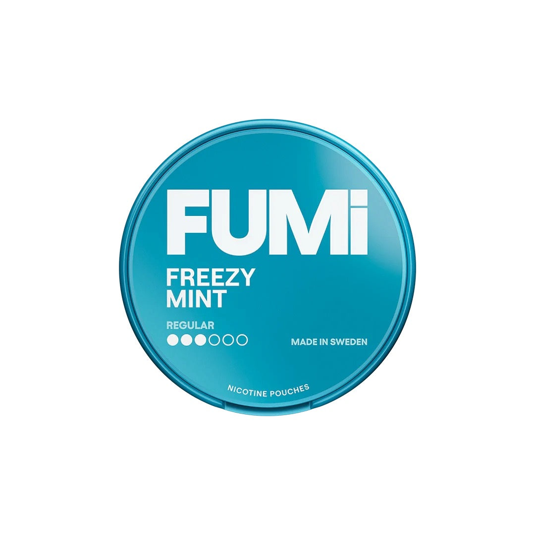 4mg FUMI Regular Nicotine Pouch - 20 Pouches - Flavour: Salty Raspberry