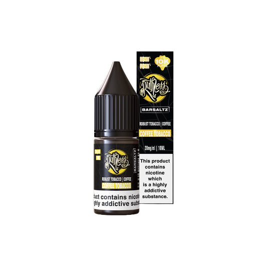 10mg Ruthless Nic Salt 10ml (50VG/50PG) - Flavour: Strizzy
