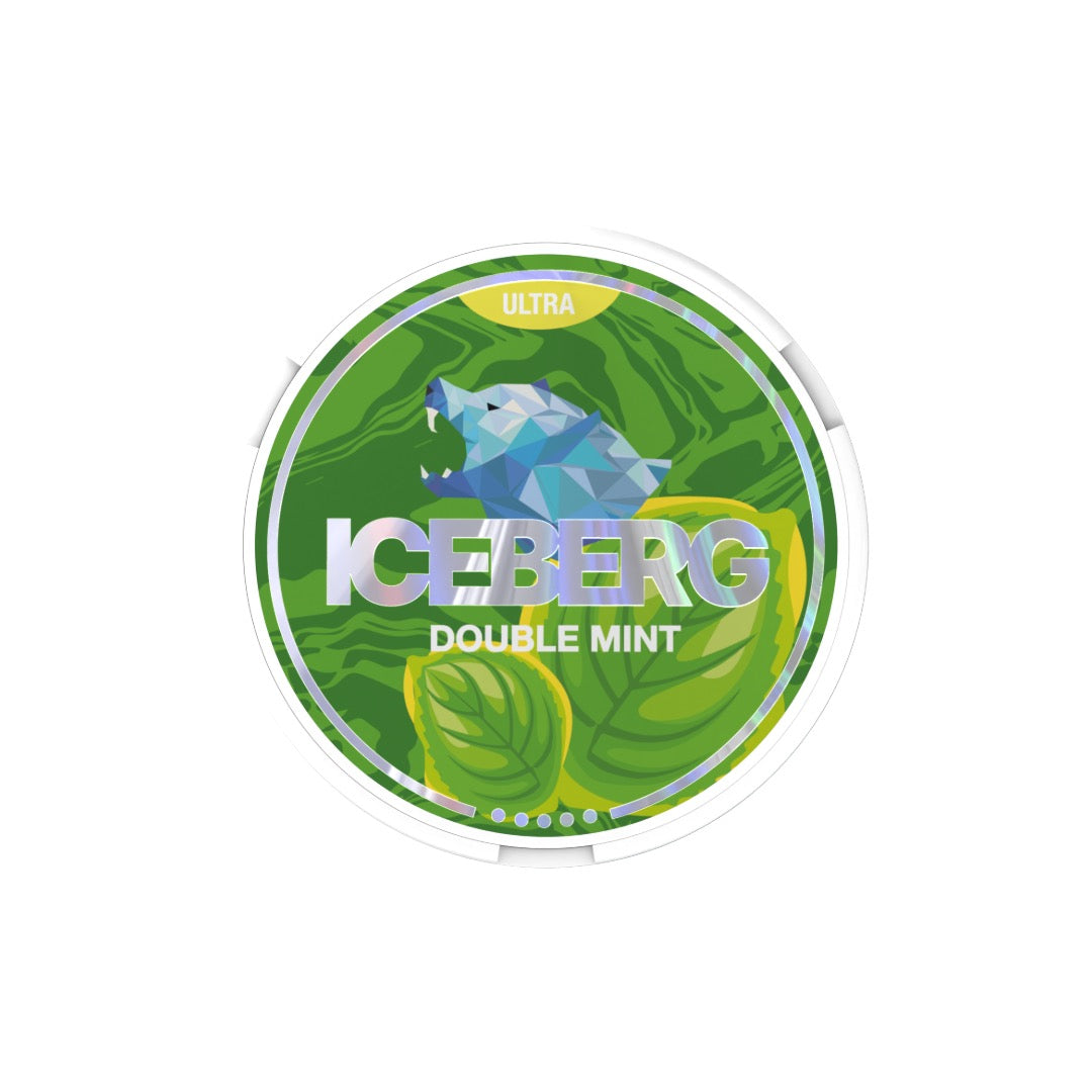 50mg Iceberg Ultra Nicotine Pouches - 20 Pouches - Flavour: Black