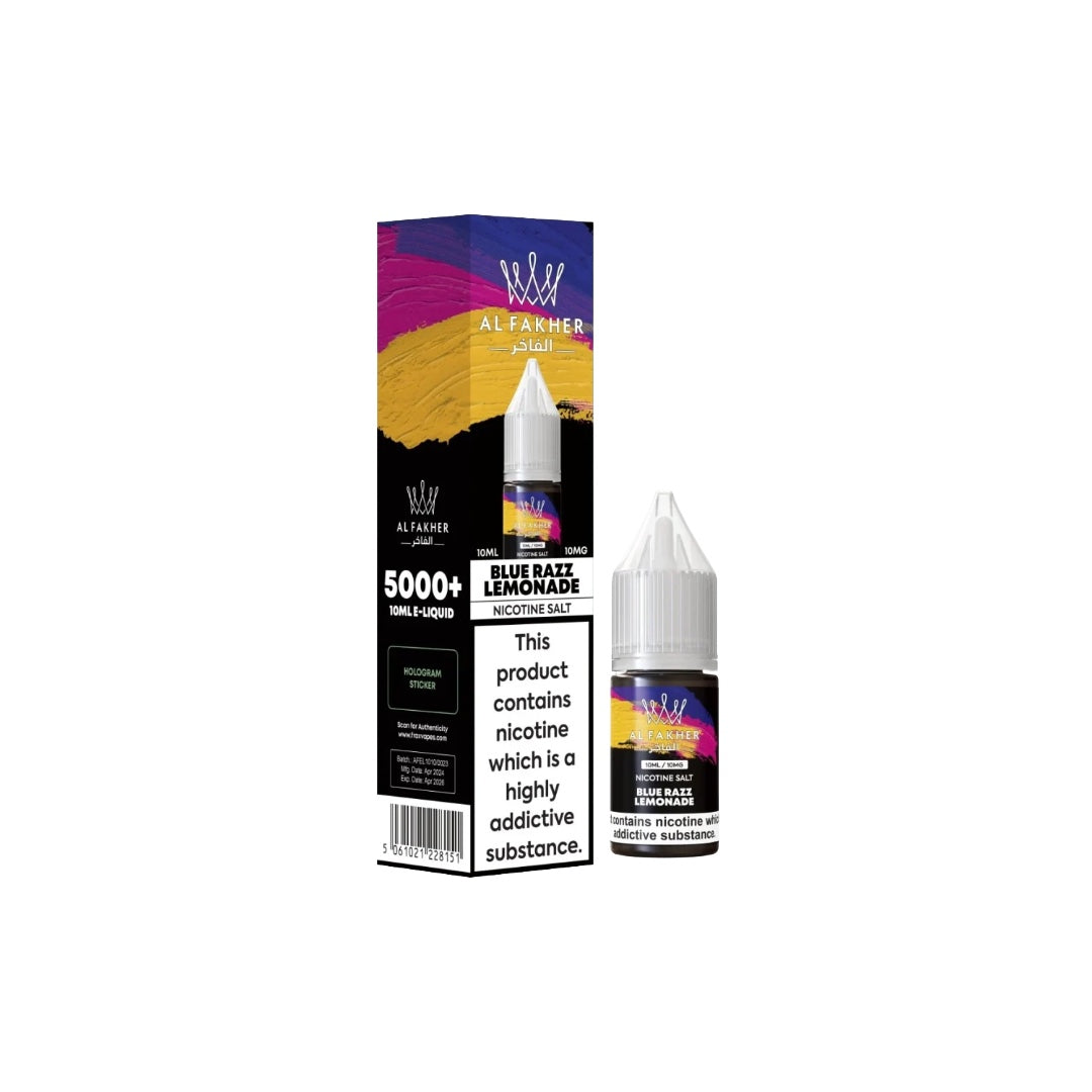 11mg Al Fakher Nic Salt 10ml (50VG/50PG) - Flavour: Blueberry Raspberry