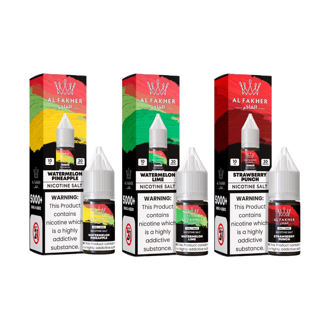 20mg Al Fakher Nic Salt 10ml (50VG/50PG) - Flavour: Lush Ice