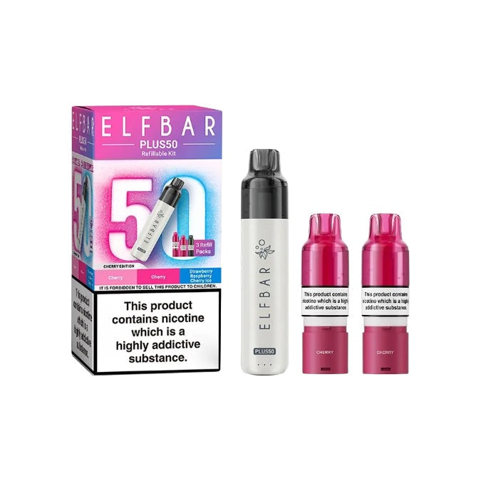 Elf Bar Plus50 Prefilled 50K Pod Vape Kit - Flavour: Yellow Edition