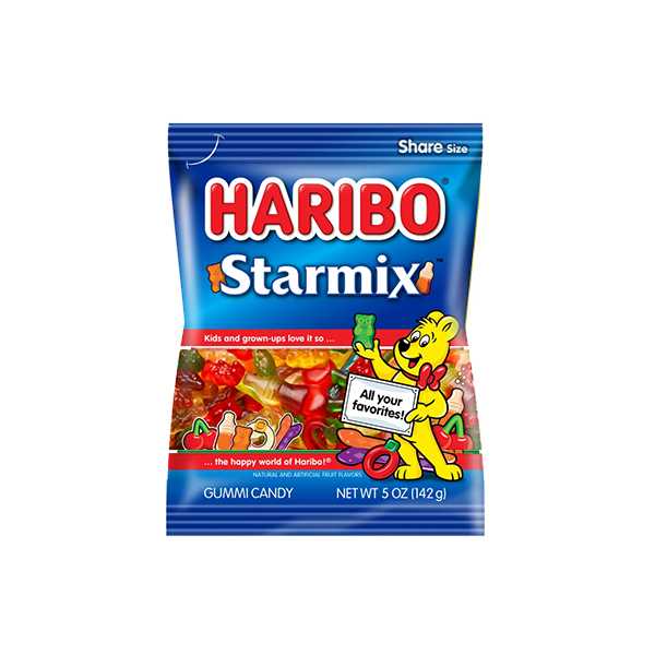USA Haribo Share Bags - Flavour: Goldenbears - 142g & Quantity: Single Pack