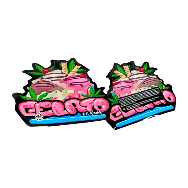 Mylar Printed Zip Bag 3.5g Large - Amount: x1 & Design: Banana