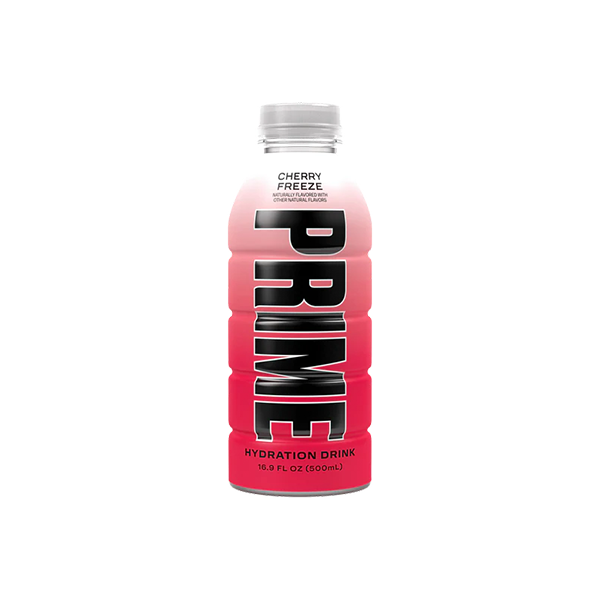PRIME Hydration USA Cherry Freeze Sports Drink 500ml - Past Best Before date - Quantity: Single