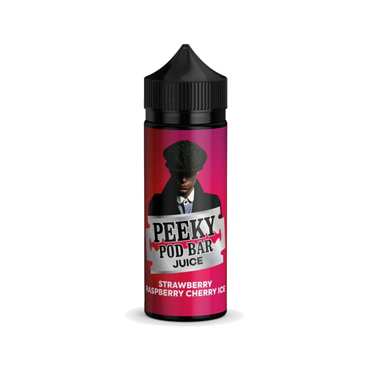 Peeky Blenders Pod Bar Juice 100ml Shortfill 0mg (50VG/50PG) - Flavour: Iron Bruce