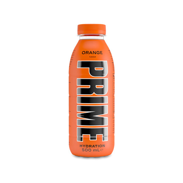 PRIME Hydration USA Orange Sports Drink 500ml - Size: 12 x 500ml