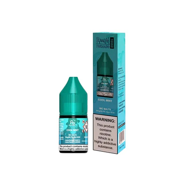 10mg RandM 7000 Tornado Nic Salts (50VG/50PG) - Flavour: Blue Fusion