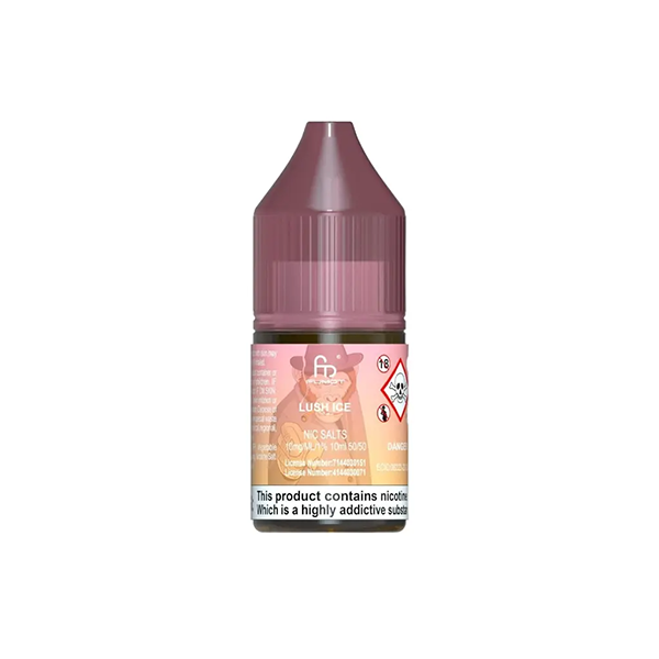 20mg RandM 7000 Tornado Nic Salts (50VG/50PG) - Flavour: Strawberry Raspberry Cherry Ice