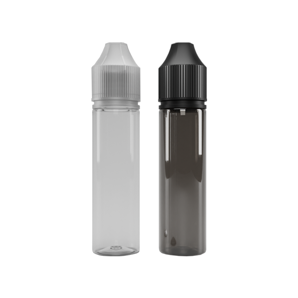 60ml Torpedo Empty Shortfill Bottle - Color: White