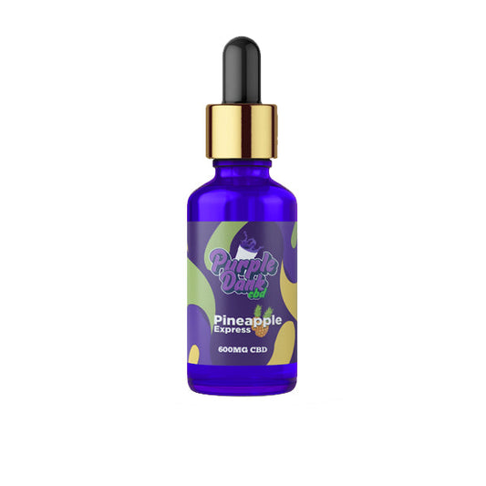 Purple Dank CBD 600mg Terpene Flavoured Full-Spectrum CBD Oil 30ml (BUY 1 GET 1 FREE) - Flavour: Thin Mint