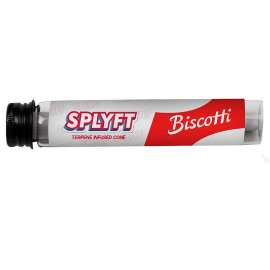 SPLYFT Cannabis Terpene Infused Rolling Cones – Biscotti - Amount: x15 (Display Box)
