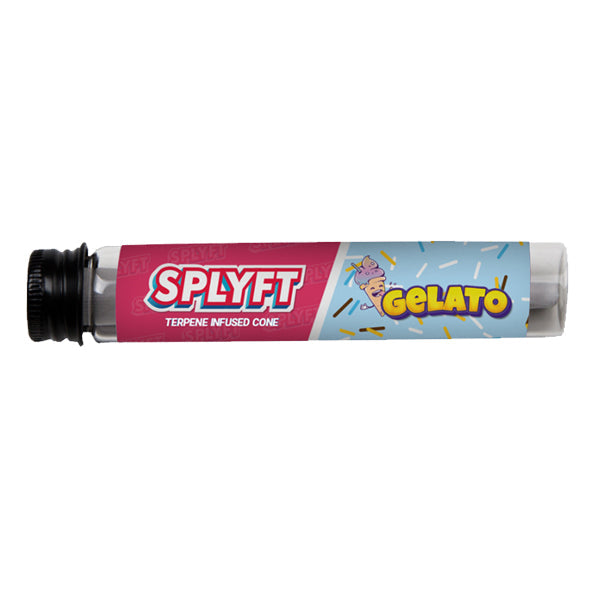 SPLYFT Cannabis Terpene Infused Rolling Cones – Gelato - Amount: x15 (Display Box)