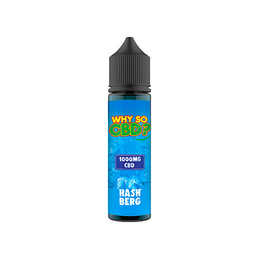 Why So CBD? 1000mg Full Spectrum CBD E-liquid 60ml - Flavour: Blue Slushy