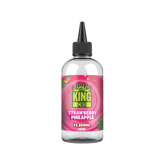 King CBD 15,000mg CBD E-liquid 250ml (BUY 1 GET 1 FREE) - Flavour: Blackcurrant Lemonade