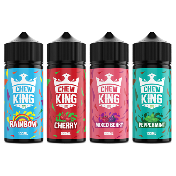 Chew King 100ml Shortfill 0mg (70VG/30PG) - Stoptober Special Offer! - Flavour: Cherry