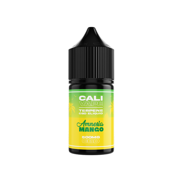 CALI VAPE 500mg Broad Spectrum CBD E-liquid 10ml (60PG/40VG) - Flavour: Cherry Gelato