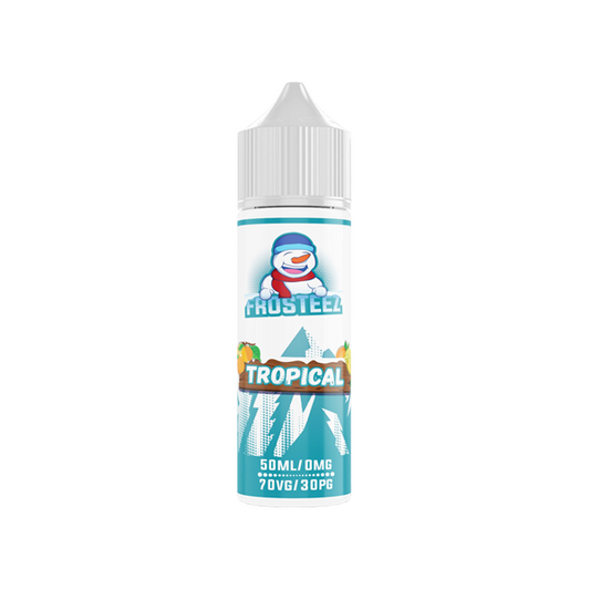 Frosteez 50ml Shortfill 0mg (70VG/30PG) - Flavour: Tropical