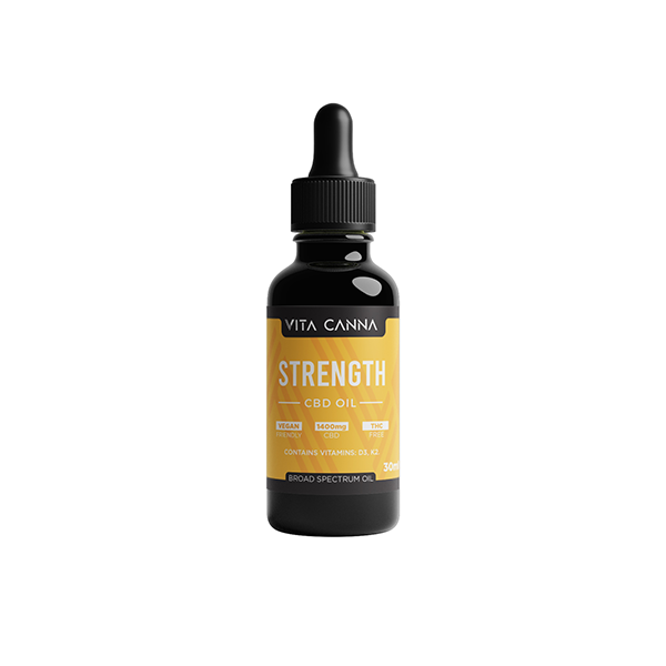 Vita Canna 1400mg Broad Spectrum Functional CBD C8 MCT Oil - 30ml - Flavour: Multi Vitamin