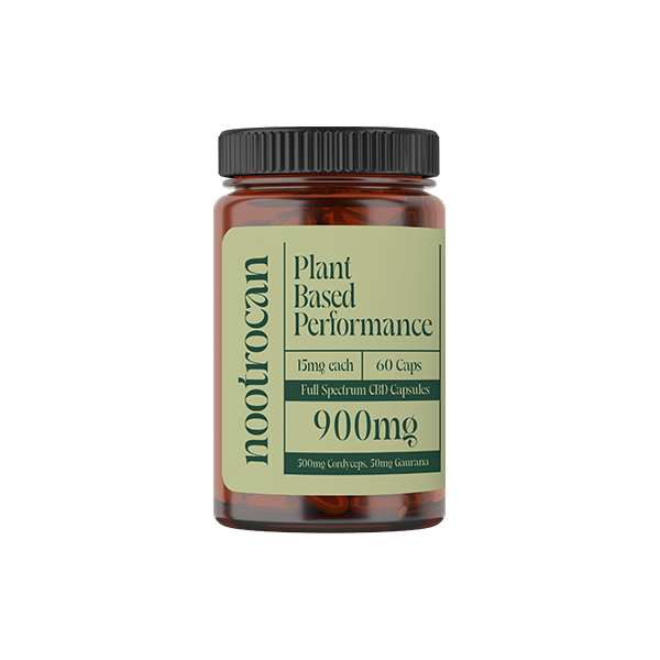 Nootrocan 900mg Full Spectrum CBD Nootropic Capsules - 60 Caps - Flavour: Focus & Memory
