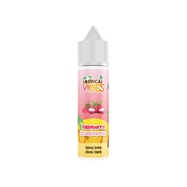 Tropical Vibes 50ml Shortfill 0mg (70VG/30PG) - Flavour: Fanta Lemon