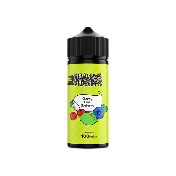 Triple Treats 100ml Shortfill 0mg (70VG/30PG) - Flavour: Lemon Blueberry Raspberry
