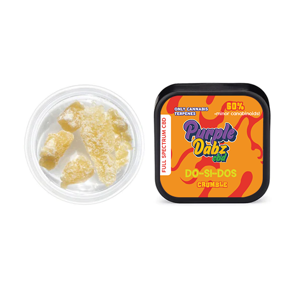 Purple Dank 60% Full Spectrum Crumble - 1.0g (BUY 1 GET 1 FREE) - Flavour: Stardawg