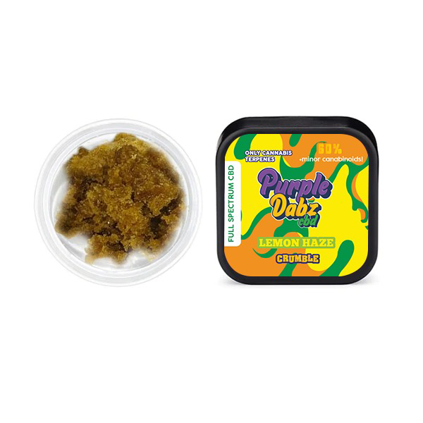 Purple Dank 60% Full Spectrum Crumble - 0.5g (BUY 1 GET 1 FREE) - Flavour: Blue Cheese