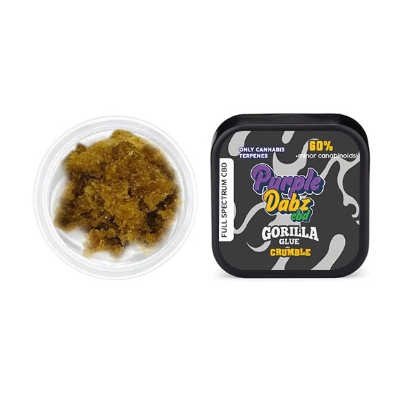 Purple Dank 60% Full Spectrum Crumble - 0.5g (BUY 1 GET 1 FREE) - Flavour: Blue Cheese