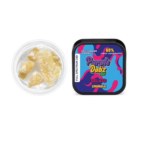 Purple Dank 60% Full Spectrum Crumble - 1.0g (BUY 1 GET 1 FREE) - Flavour: Stardawg