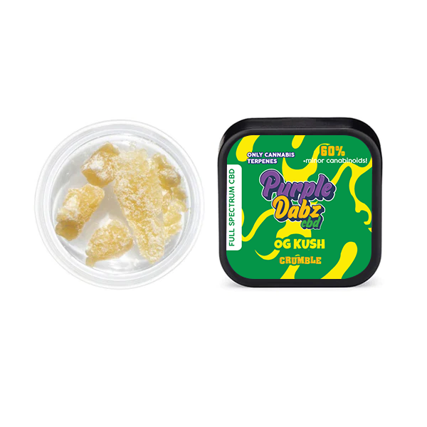 Purple Dank 60% Full Spectrum Crumble - 1.0g (BUY 1 GET 1 FREE) - Flavour: Stardawg