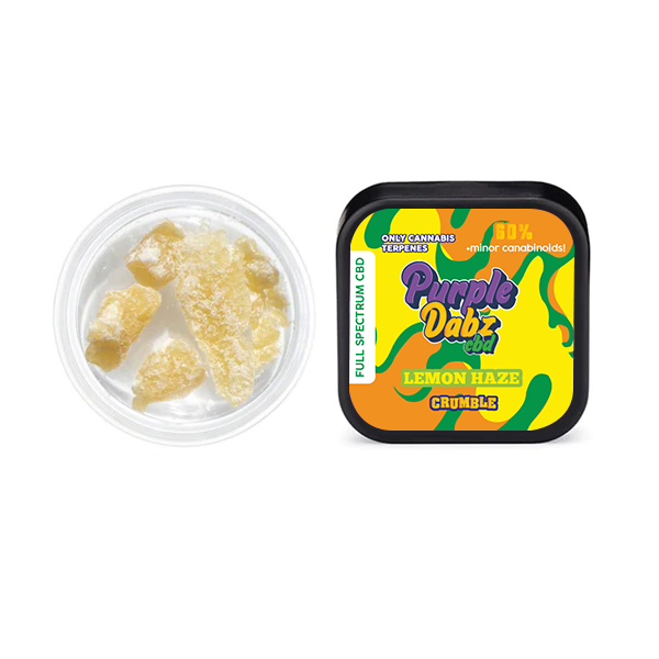 Purple Dank 60% Full Spectrum Crumble - 1.0g (BUY 1 GET 1 FREE) - Flavour: Stardawg