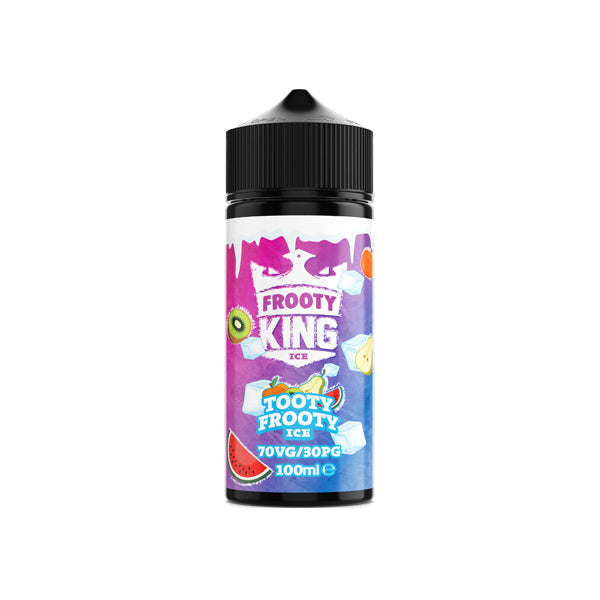 Frooty King Ice 100ml Shortfill 0mg (70VG/30PG) - Flavour: Blackcurrant Honeydew