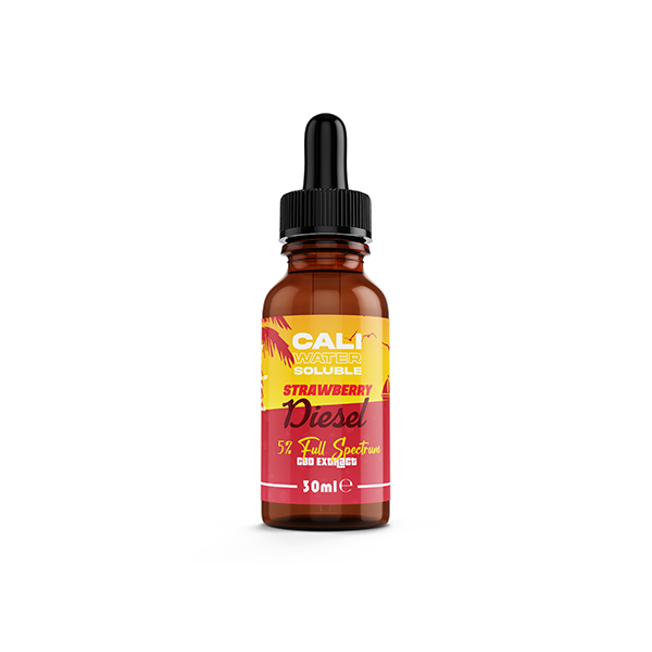 CALI 5% Water Soluble Full Spectrum CBD Extract - Original 30ml - Flavour: Purple Punch