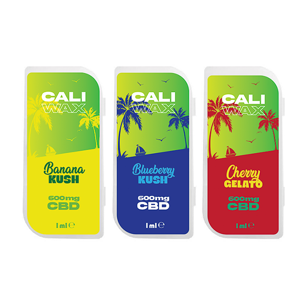 CALI Wax 600mg Full Spectrum CBD - 1ml - Flavour: Pineapple Express