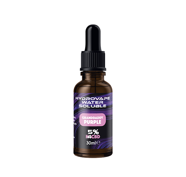 Hydrovape 5% Water Soluble H4-CBD - 30ml - Flavour: Unflavoured