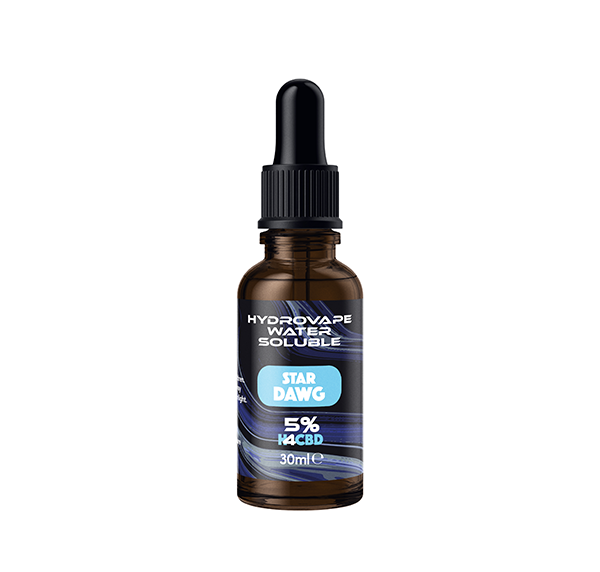 Hydrovape 5% Water Soluble H4-CBD - 30ml - Flavour: Unflavoured