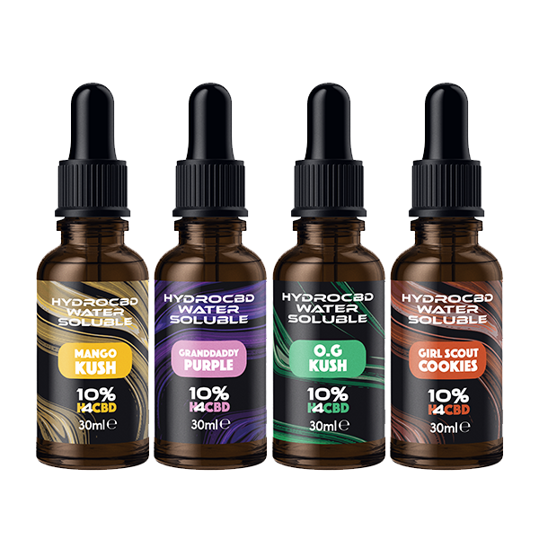 Hydrovape 10% Water Soluble H4-CBD Extract - 30ml - Flavour: Pineapple Express