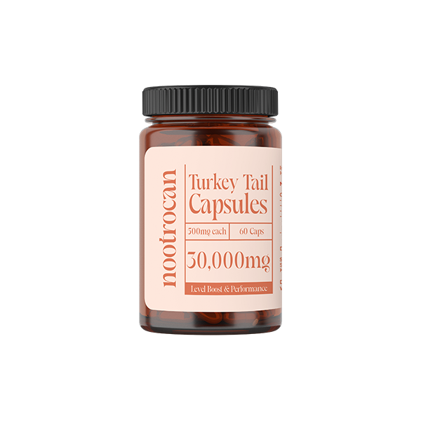 Nootrocan 30000mg Nootropic Vegan Mushroom Capsules - 60 Caps - Mushroom Type: Reishi