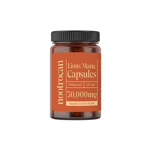 Nootrocan 30000mg Nootropic Vegan Mushroom Capsules - 60 Caps - Mushroom Type: Reishi