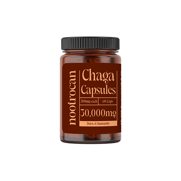 Nootrocan 30000mg Nootropic Vegan Mushroom Capsules - 60 Caps - Mushroom Type: Reishi