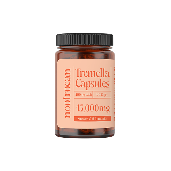 Nootrocan 45000mg Nootropic Vegan Mushroom Capsules - 90 Caps - Mushroom Type: Lion's Mane