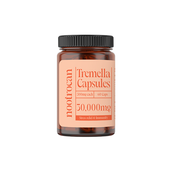 Nootrocan 30000mg Nootropic Vegan Mushroom Capsules - 60 Caps - Mushroom Type: Reishi