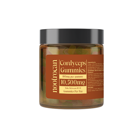 Nootrocan 10500mg Nootropic Mushroom Gummies 450g - Mushroom Type: Turkey Tail
