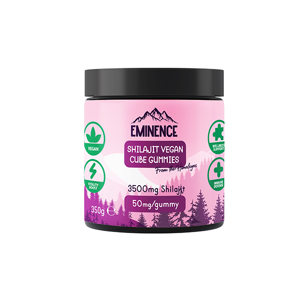 Eminence 3500mg Shilajit Vegan Gummies 350g - Flavour: Mixed Bears