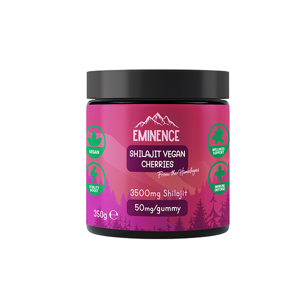 Eminence 3500mg Shilajit Vegan Gummies 350g - Flavour: Mixed Bears