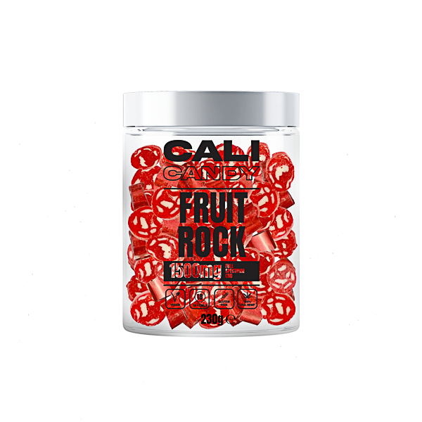 CALI CANDY MAX 1500mg Full Spectrum CBD Vegan Sweets - 10 Flavours - Flavour: Peaches & Cream