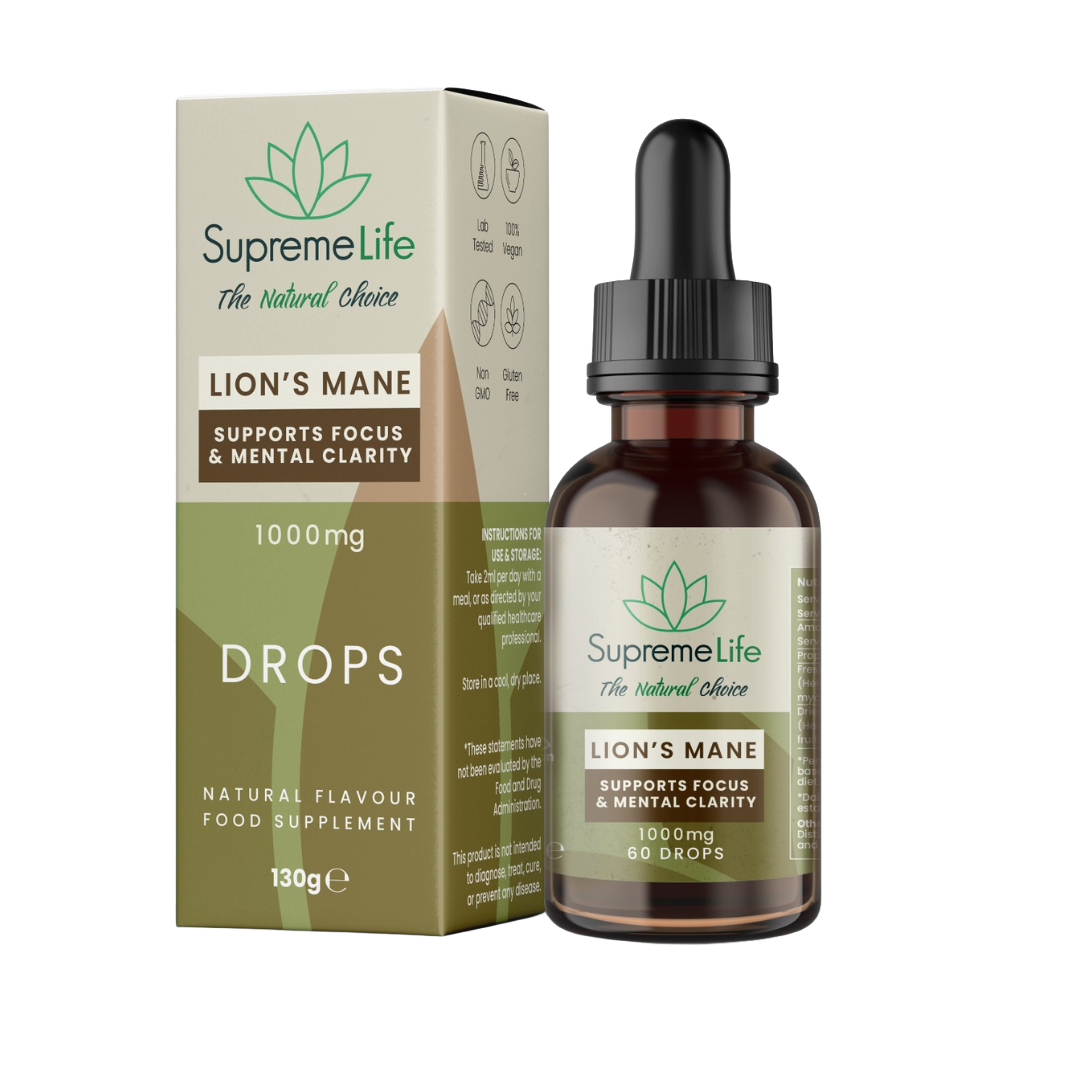 Supreme CBD - Lions Mane Drops 60ml